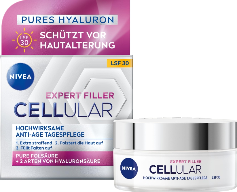 【含税直邮】NIVEA 妮维雅 Cellular Expert Filler 高效抗衰老日霜 LSF30