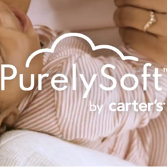 Carter's：全新 PurelySoft™ 系列好价 像云朵般 轻柔舒适