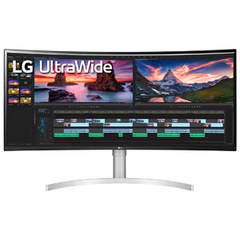 史低价！LG 38WN95C-W 38 3840 x 1600 144Hz IPS 曲面显示器