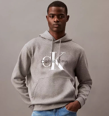 Calvin Klein Monogram Logo Fleece 连帽卫衣