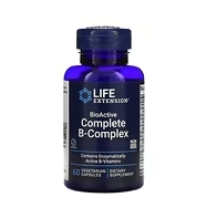 Life Extension 生物活性全复合维生素B素食胶囊 60粒