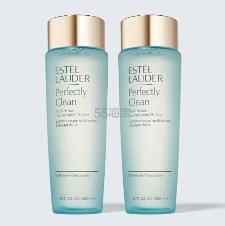 满赠4重豪礼！Estee Lauder 雅诗兰黛 多效净莹蓝水 200ml*2