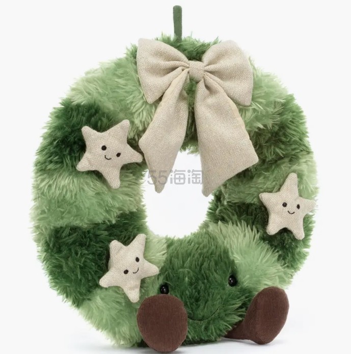 Nordstrom：Jellycat 圣诞款热卖 入手睡衣巴塞罗熊、圣诞花环