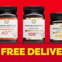 Manuka Doctor 英站：麦卢卡蜂蜜促销 570 MGO挤压瓶£18