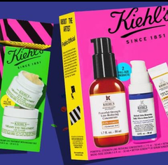 上新！Kiehl's 科颜氏美网：节日护肤套装热卖 高保湿面霜套装变相7折