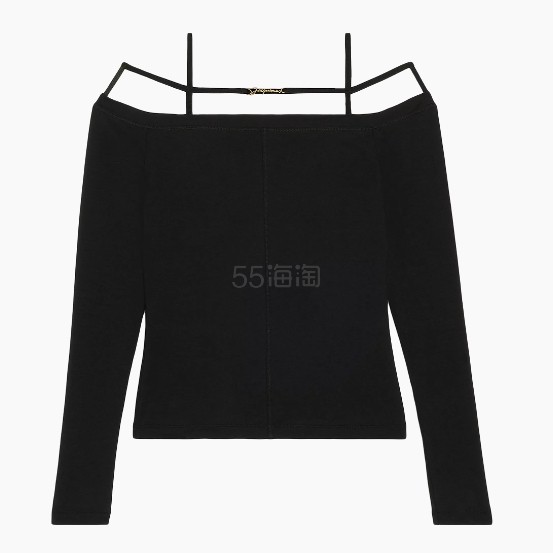 Jennie 同款！Jacquemus 一字肩上衣