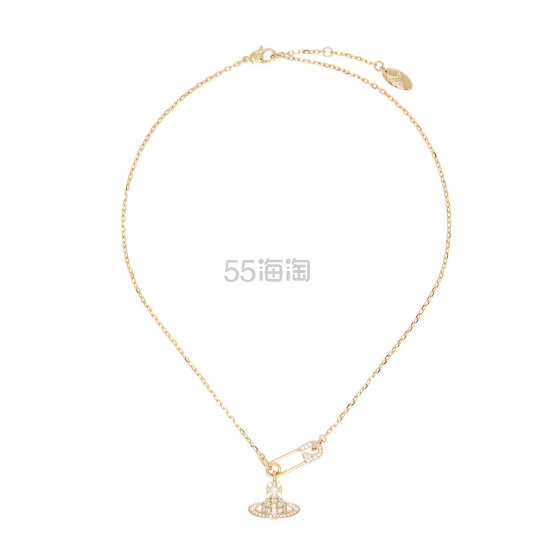 Vivienne Westwood Gold Lucrece 土星别针项链