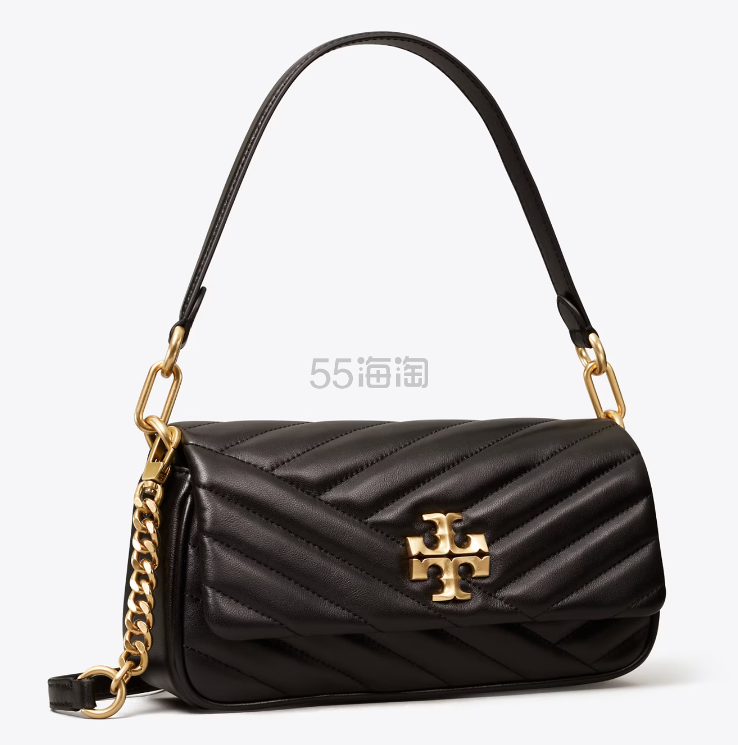 Tory Burch 汤丽柏琦 Kira Chevron 腋下法棍包