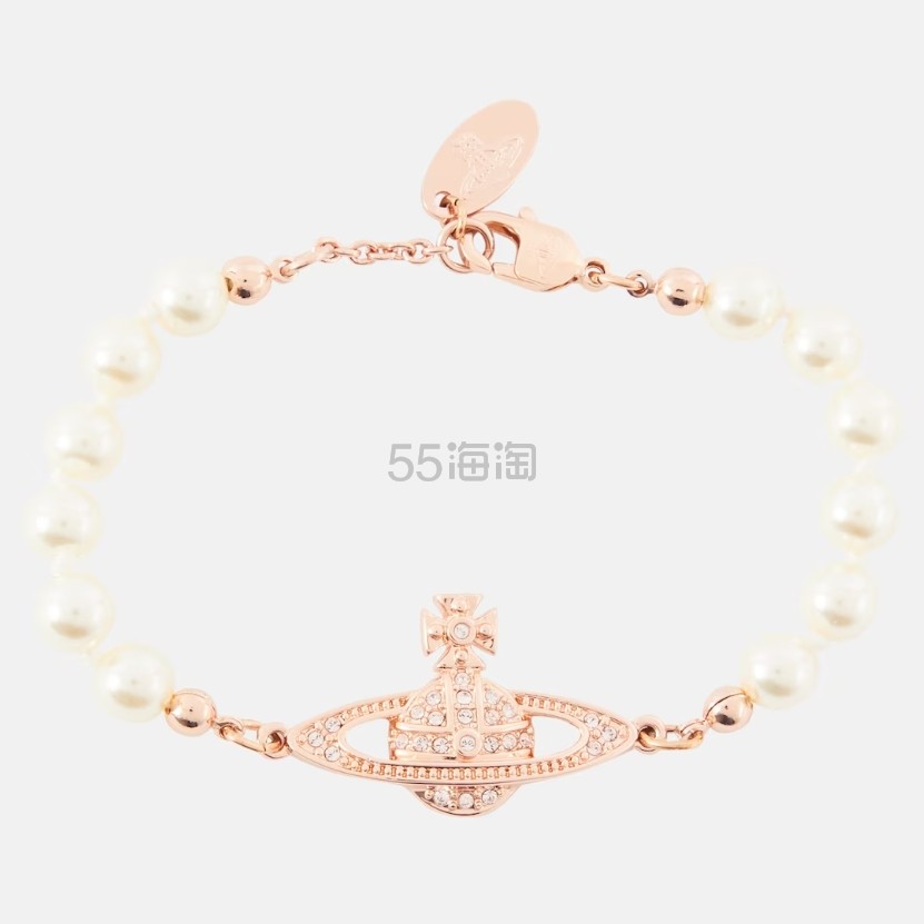 Vivienne Westwood 西太后 Mini Bas Relief 土星徽标手链
