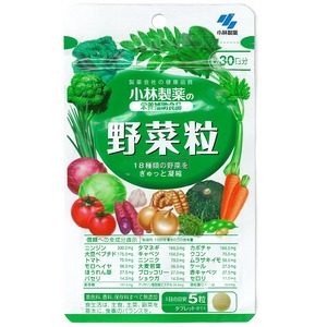 小林制药 补充果蔬 膳食纤维 野菜粒 150粒