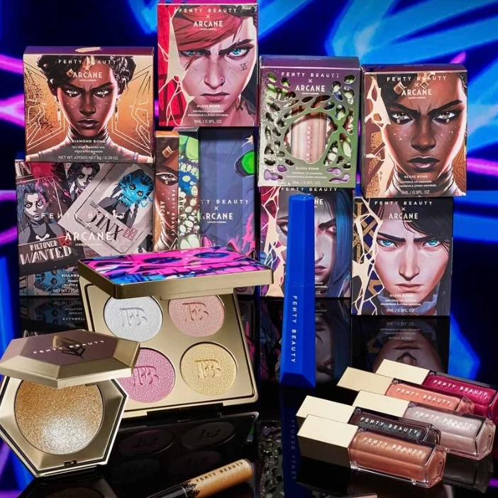 Fenty Beauty x 英雄联盟 双城之战联名彩妆系列