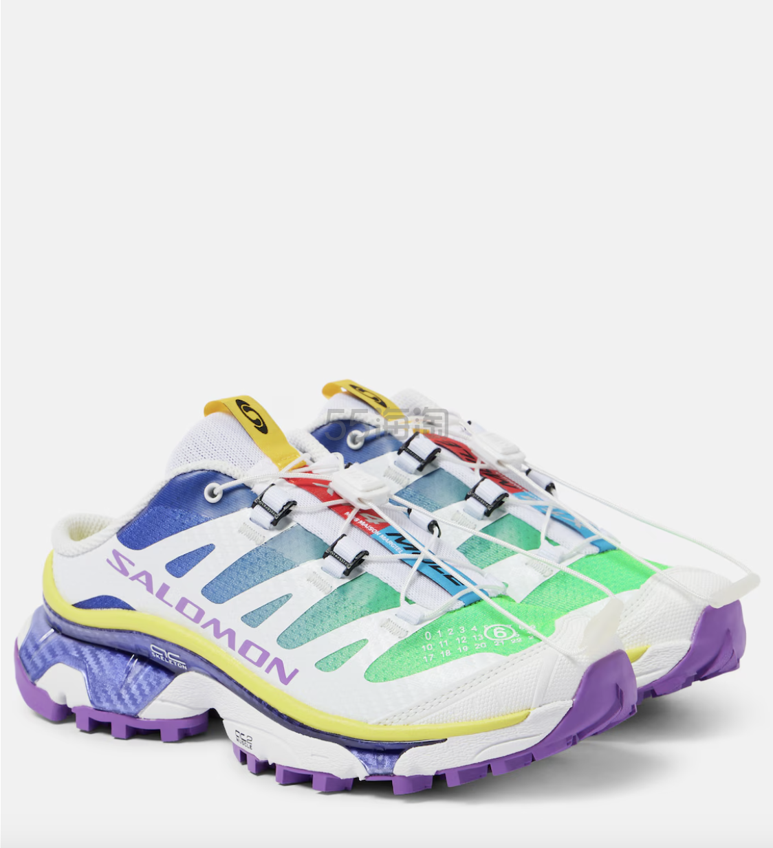 李宇春同款！Salomon 联名款拼色穆勒鞋