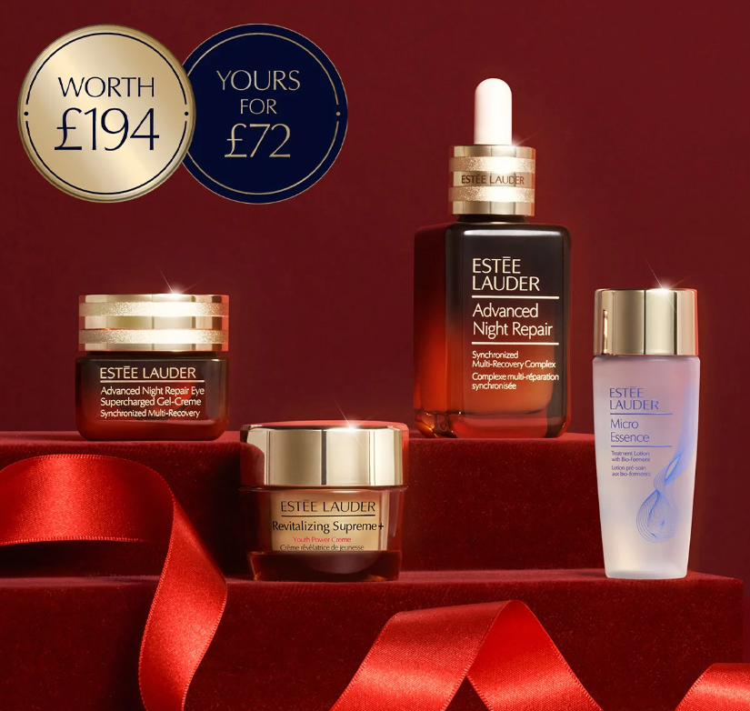 Estee Lauder UK：新品礼盒好价 小棕瓶眼霜礼盒£48！含2正装！