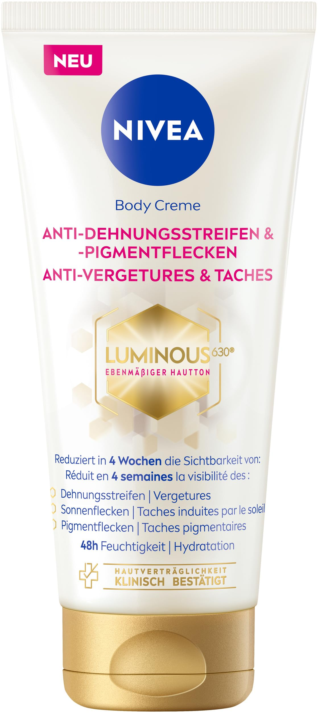 【含税直邮】NIVEA 妮维雅 LUMINOUS630 身体乳 200ml