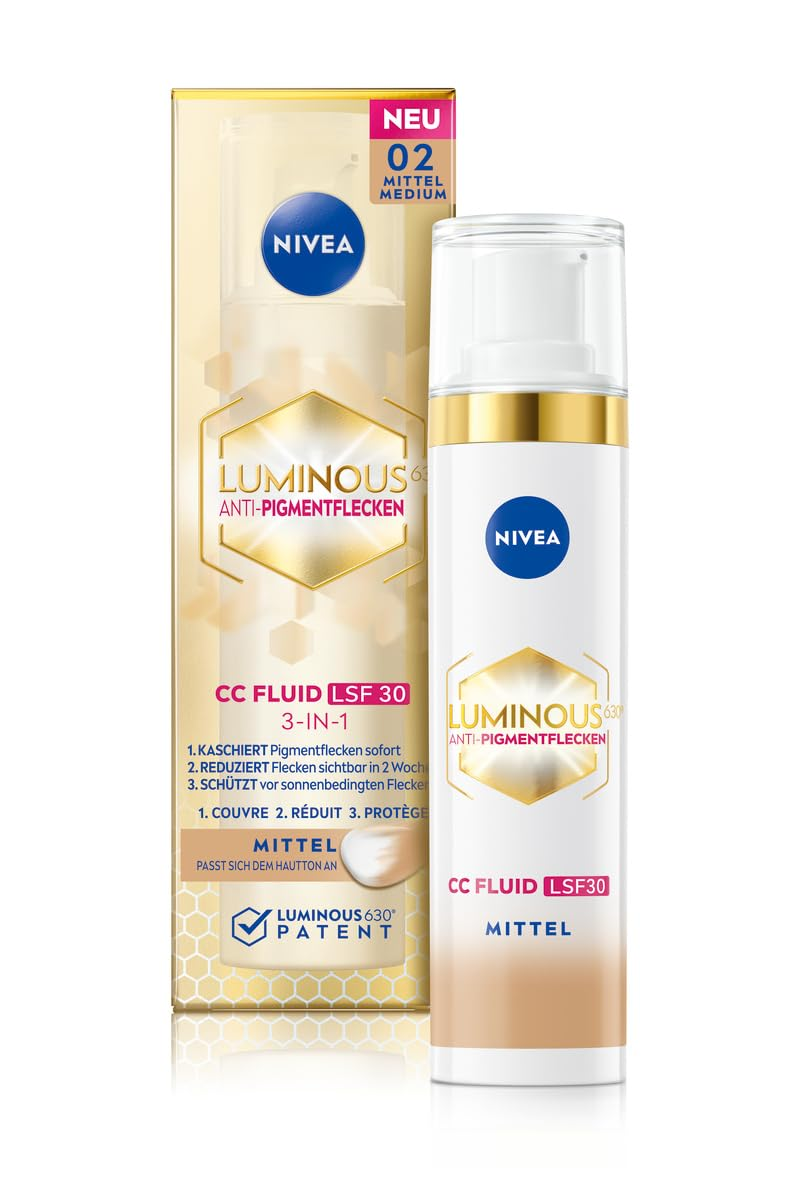 【含税直邮】NIVEA 妮维雅 Luminous 630 淡斑日霜 SPF 30 40ml