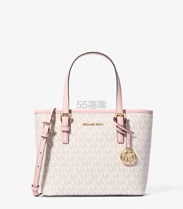 Michael Kors Jet Set Travel 迷你女士粉色菜篮子包