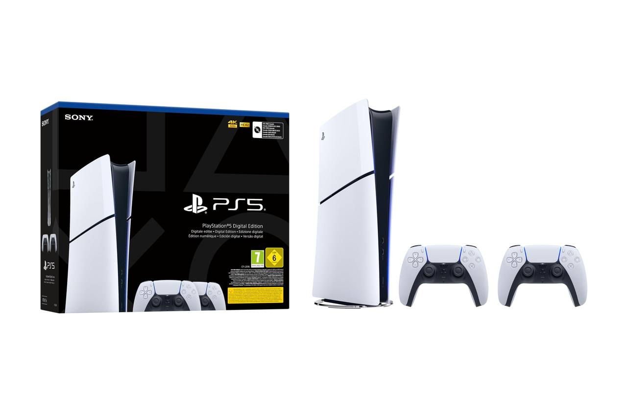 【含税直邮】Playstation Pack 控制台 5 (PS5) 版数字(型号 - 超薄)