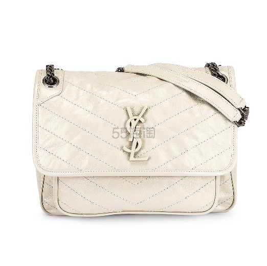 Saint Laurent 圣罗兰 NIKI 白色链条包