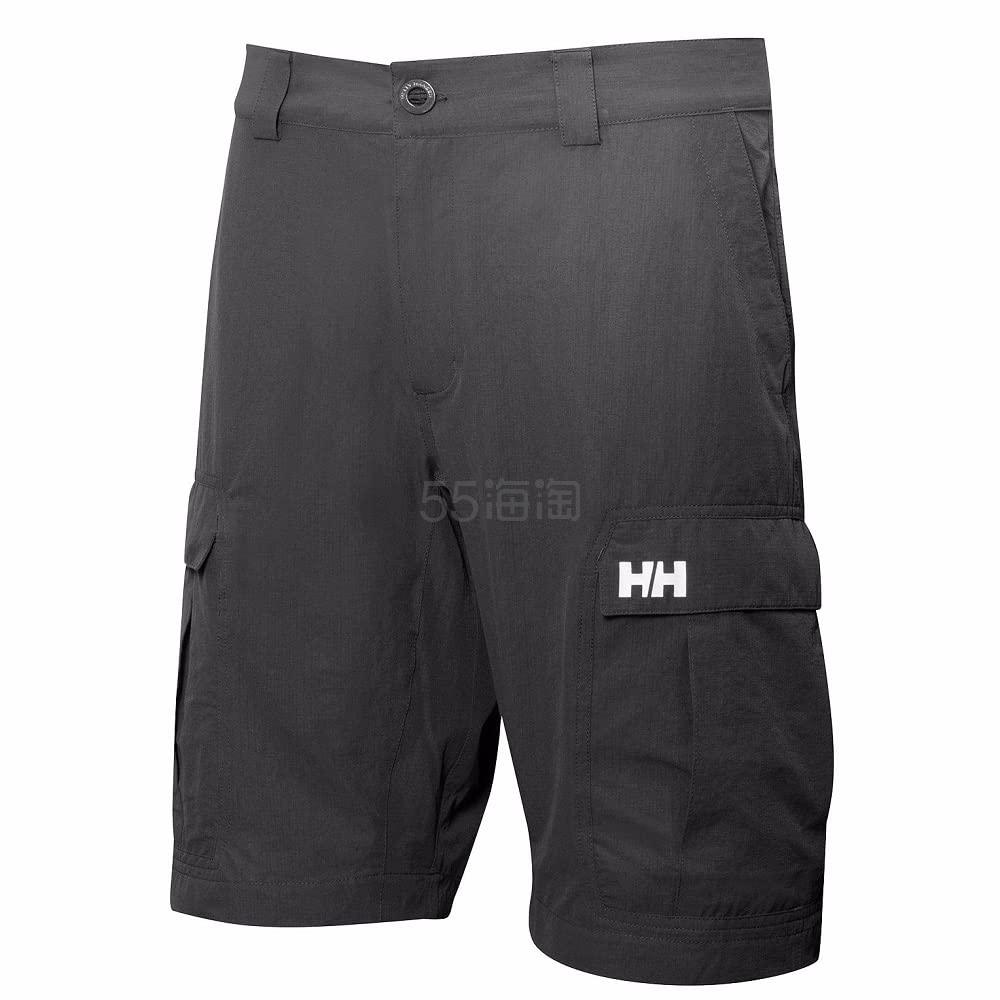 【含税直邮】Helly Hansen Hh Qd 男式 11 英寸工装短裤，乌木黑，36