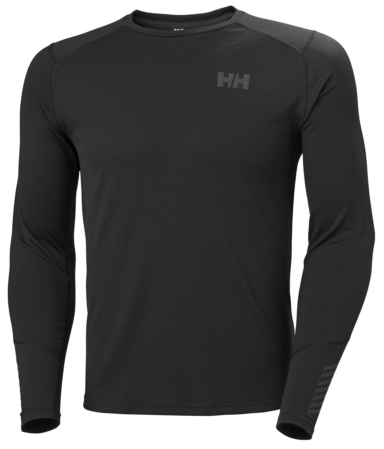 【含税直邮】Helly Hansen LIFA Active Crew 男士 长袖 T 恤,黑色,XL