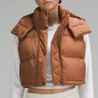 黑五价！lululemon Wunder Puff 三格短裤羽绒服