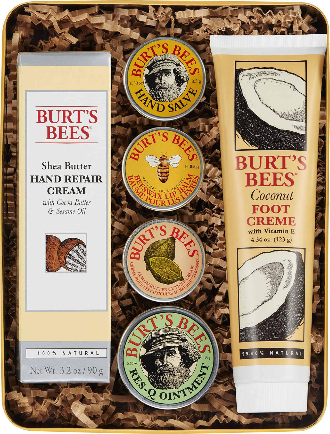 【含税直邮】Burt's Bees 护肤套装 6件套 适合成人使用