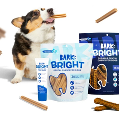 Bark Bright：关注爱宠口腔健康 磨牙棒促销