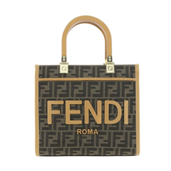 FENDI 芬迪 Sunshine 烫印FF图案小号托特包