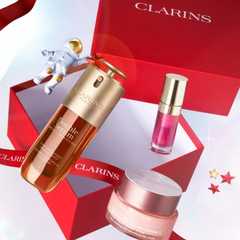 Clarins UK：全场护肤热卖 圣诞限定套装7折