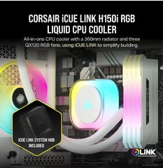 Corsair iCUE LINK H150i RGB 360mm 一体水冷