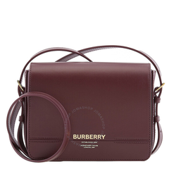 BURBERRY 牛血色皮革小号 Grace 斜挎包