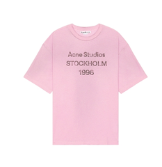 Acne Studios 粉色1996短袖T恤