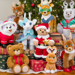 Build-A-Bear Workshop：年终大促！ 超萌玩偶热卖 人鱼蛙$13