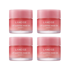 LANEIGE 夜间保湿修护唇膜4件套装 20g*4