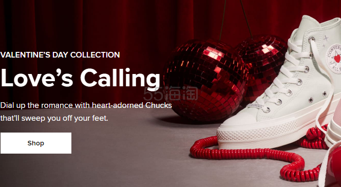 Converse 匡威美国官网：2024 情人节限定款上新
