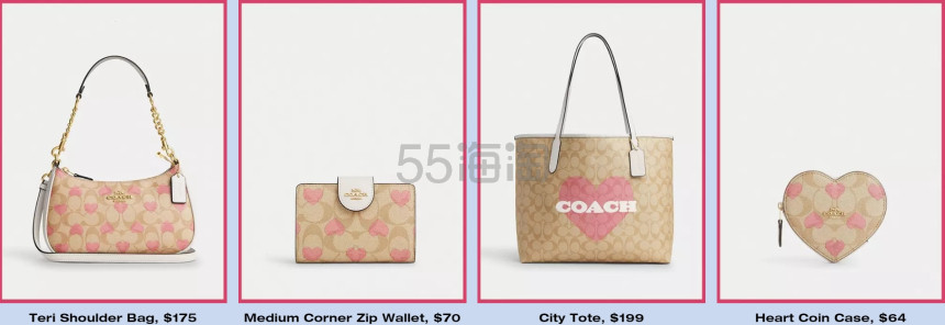 Coach Outlet：会员提前享 2024 情人节爱心限定系列
