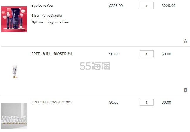 DefenAge® Skincare：情人节套装上线 满迷你套装5折优惠