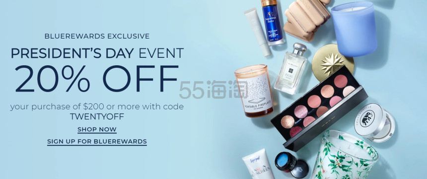 Bluemercury：总统日大促 护肤、化妆品套装参与！