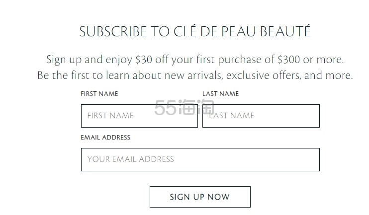 Cle de Peau Beaute：全场护肤热卖 新人首单满0-