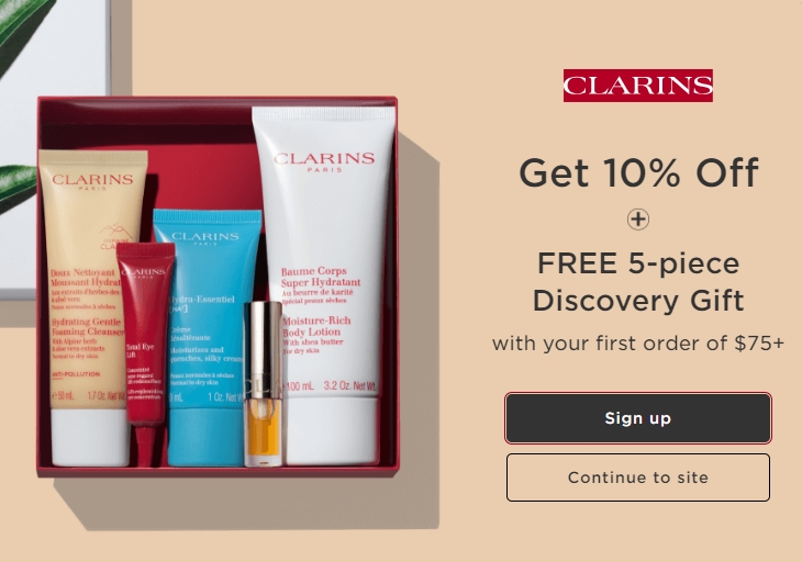 Clarins 嬌韻詩美網：全場護膚熱賣 雙萃輕盈版4