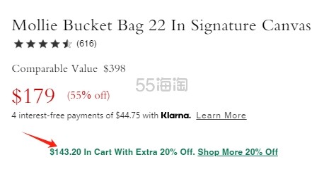 Coach 蔻驰 Mollie 22 老花水桶包 多色可选