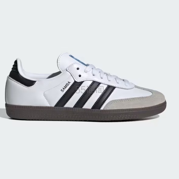黑白补码！adidas Samba OG 中性款休闲鞋