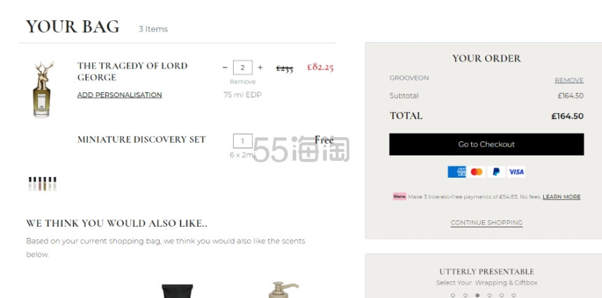 Bug！Penhaligon's UK：精选香氛限时3.5折！
