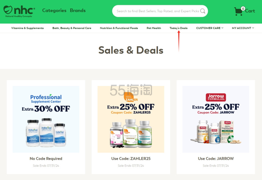 NHC Vitamins：营养保健品季中大促 这里能买 Standard Process！