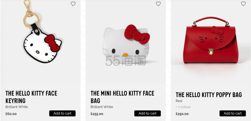 Cambridge Satchel Co.：Hello Kitty 联名款上架