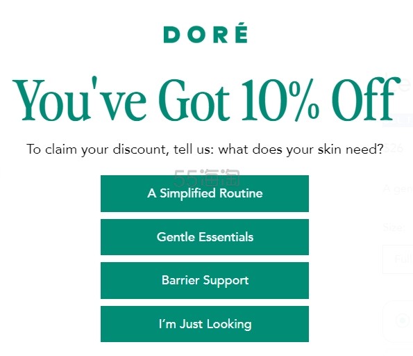 Doré：牛奶洁面上新！150ml定价 30ml定价