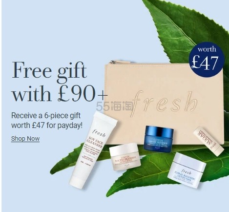 Fresh 英网：Payday大促！红茶面膜£25、红茶精华水£25