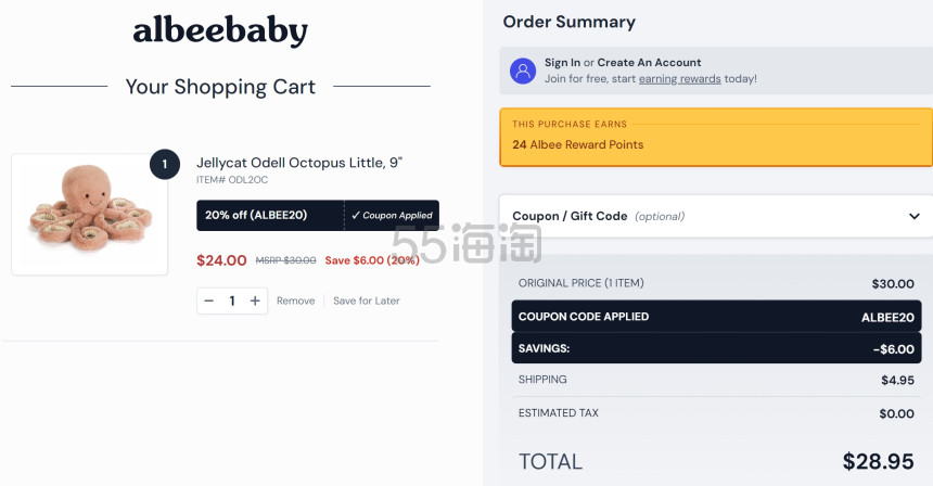 Albee Baby：Jellycat 超可爱毛绒玩具 入手圣诞限定款