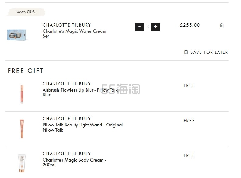 Space NK UK：Charlotte Tilbury 彩妆热卖