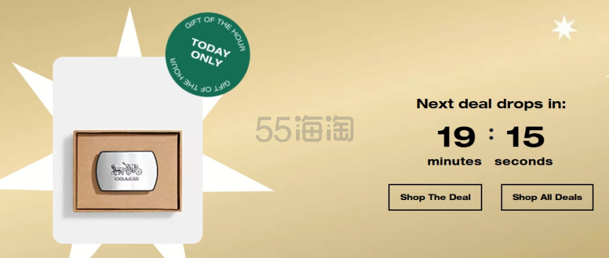 Coach Outlet：24小时闪促！活动每小时更新